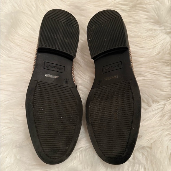 Bamboo Houndstooth Loafers - Brown/Black/Cream, Size 8 - Picture 5 of 6